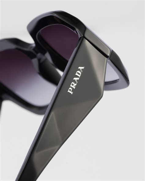 prada pr28zs|Fumé Gray Shaded Lenses Prada Symbole Sunglasses .